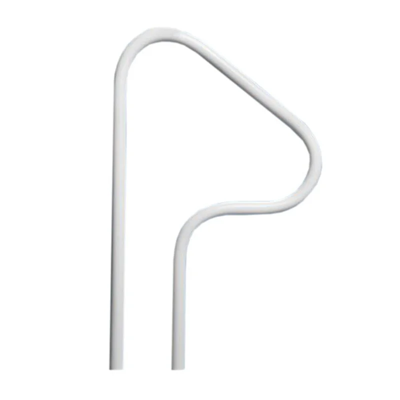 Saftron-P-326-RTDG-Return-to-Deck-Handrail-26-In.-3-Bend-Gray