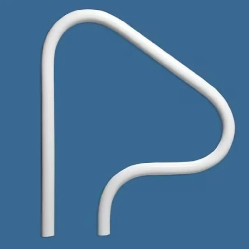 Saftron-RTD-340W-Return-To-Deck-Handrail-32-In.-3-Bend-White-1