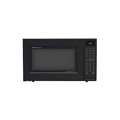 Sharp-Black-1.5-cu.-ft.-Countertop-MicrowaveConvection-Combo-900W