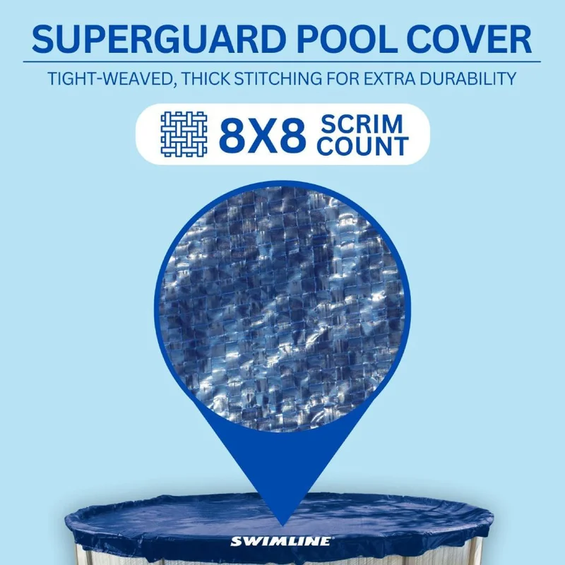 Swimline-PCO834-Super-Guard-Above-Ground-Solid-Winter-Cover-Kit-30-Ft.-Blue-Round-with-4-Ft.-Overlap-1