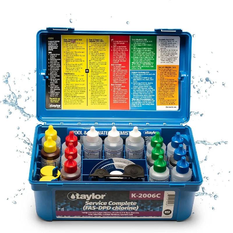 Taylor-K-2006C-Complete-Chlorine-FAS-DPD-Water-Test-Kit
