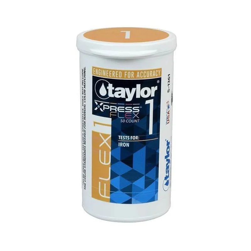 Taylor-S-1361-6-Xpress-Flex-1-Iron-Test-Kit-50-Test-Strips-Pack-of-6-Bottles-1