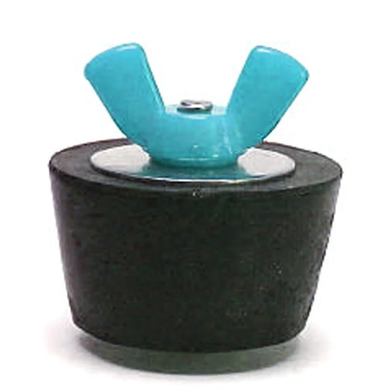 Technical-Products-SP212C-Winter-Plug-12-for-2-In.-Fitting-with-Turquoise-Wingnut
