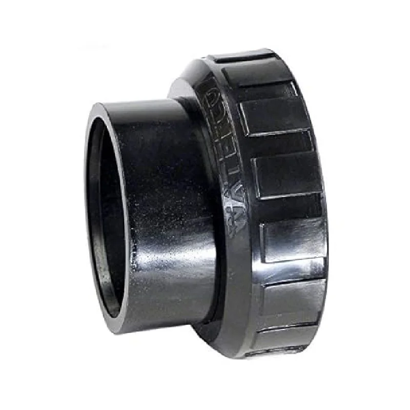Waterco-634024BLK-2IN-Hydrostorm-Half-Barrel-Union-With-O-Ring-1